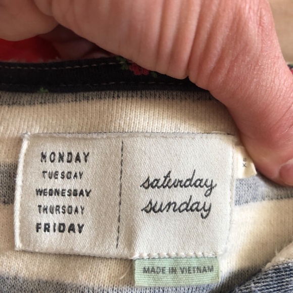 Saturday Sunday textured sleeveless striped towel dress - Picture 5 of 7